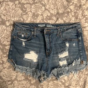Target denim shorts